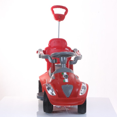 ماشین کودک بی بی ماک طرح آلفا رومئو قرمز-طوسی مدل ZV-10 -اسباب بازی